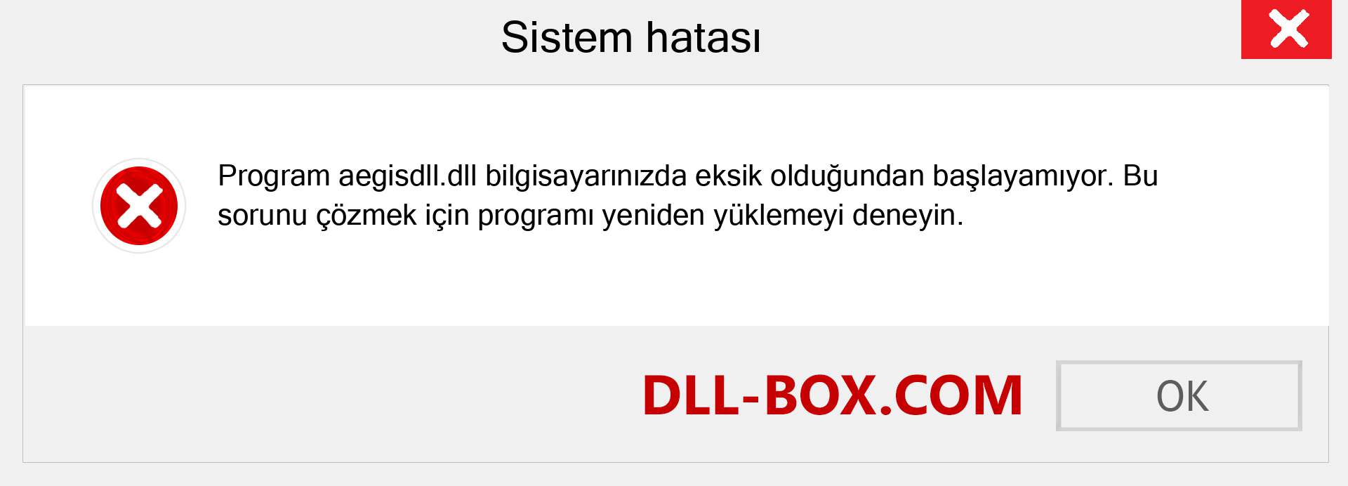 aegisdll.dll dosyası eksik mi? Windows 7, 8, 10 için İndirin - Windows'ta aegisdll dll Eksik Hatasını Düzeltin, fotoğraflar, resimler